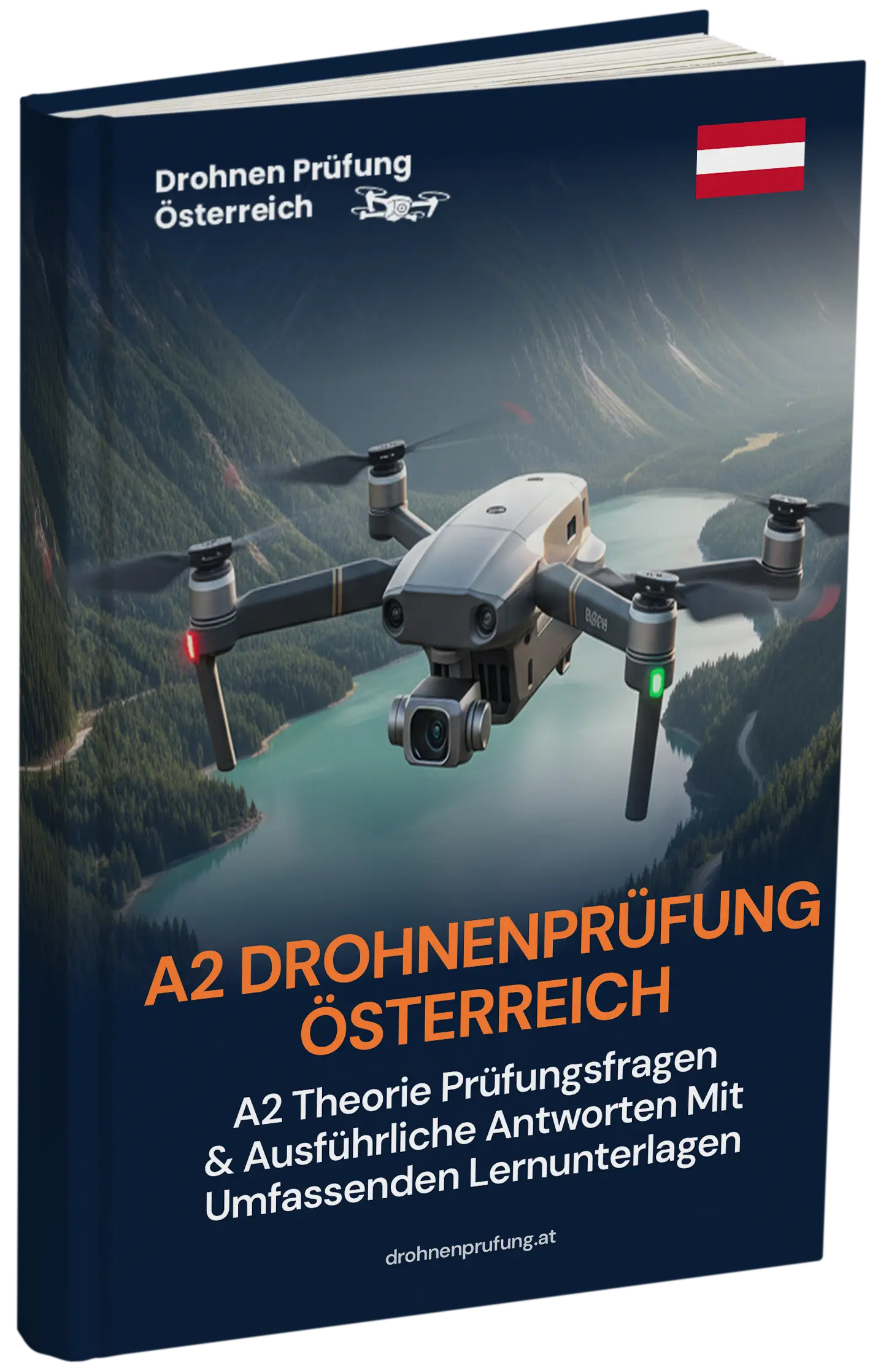 AT_A2_ebook_mockup - Drohnen Prüfung Österreich
